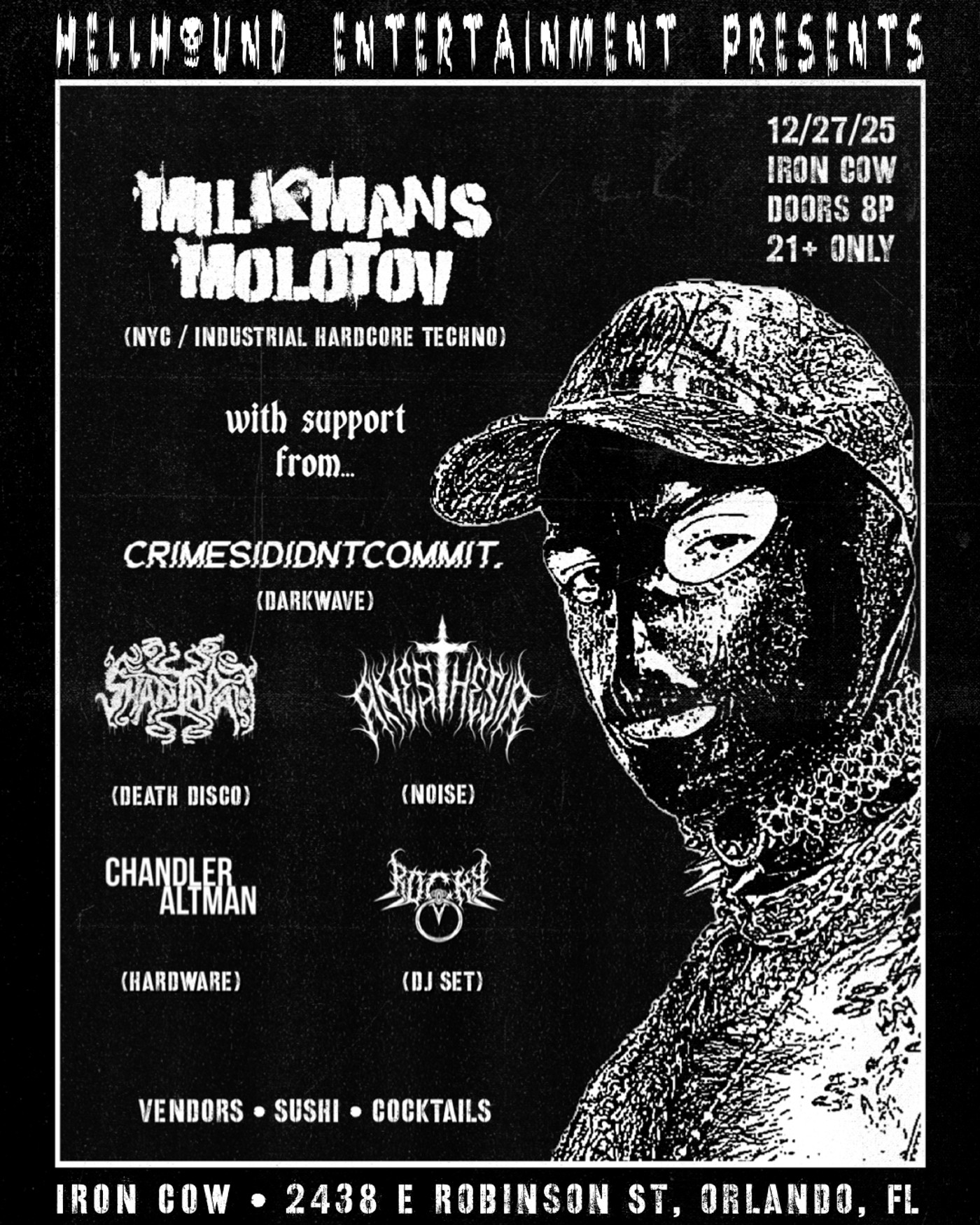 Milkman’s Molotov at Iron Cow flyer