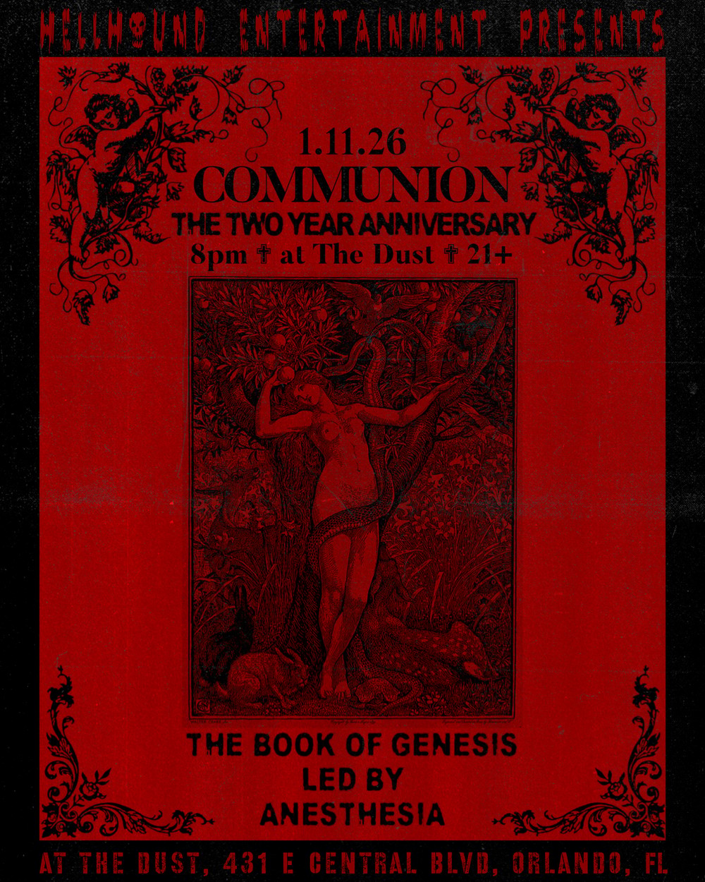 COMMUNION: Book of Genisis flyer