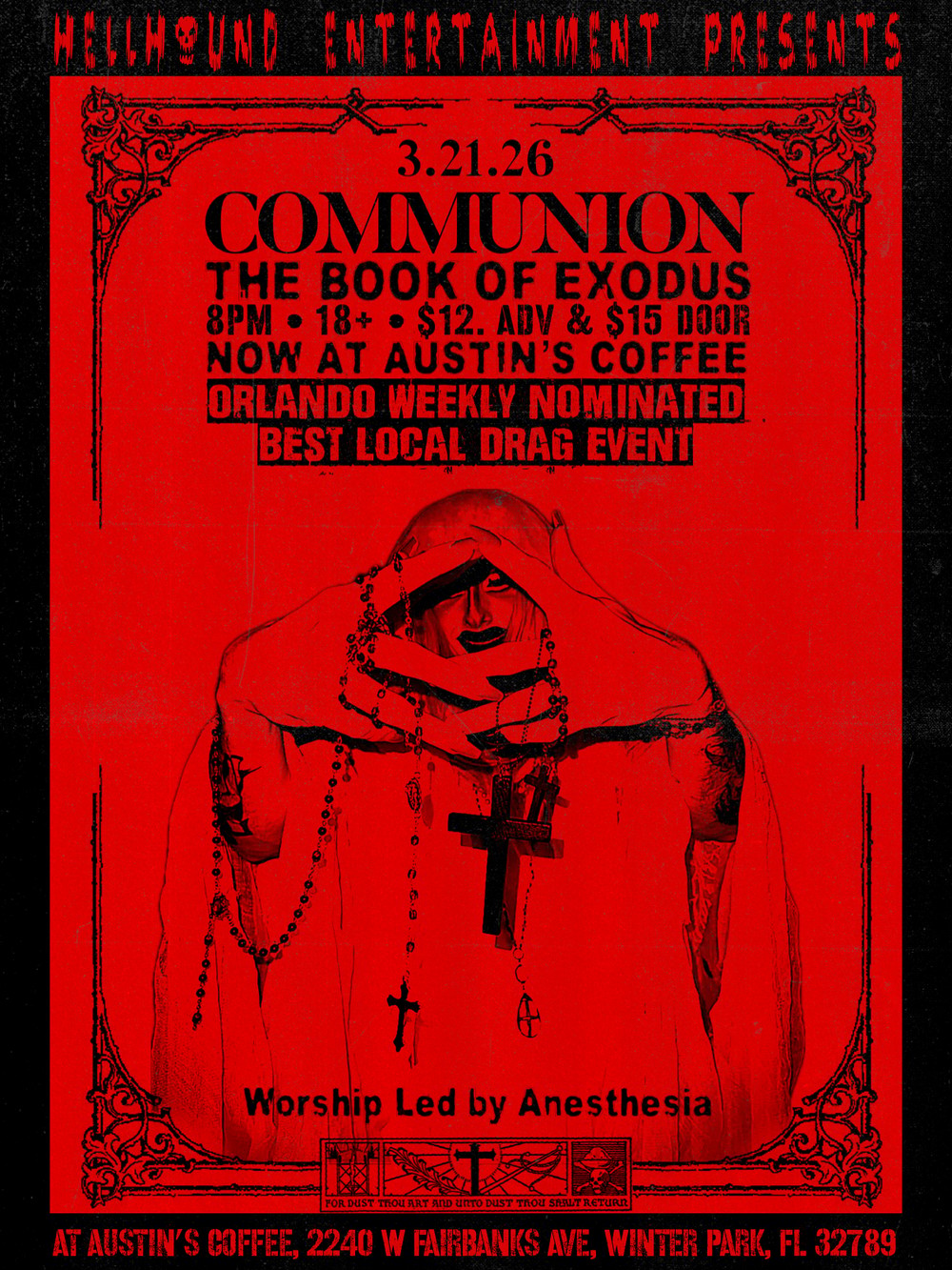 COMMUNION: Book of Exodus flyer