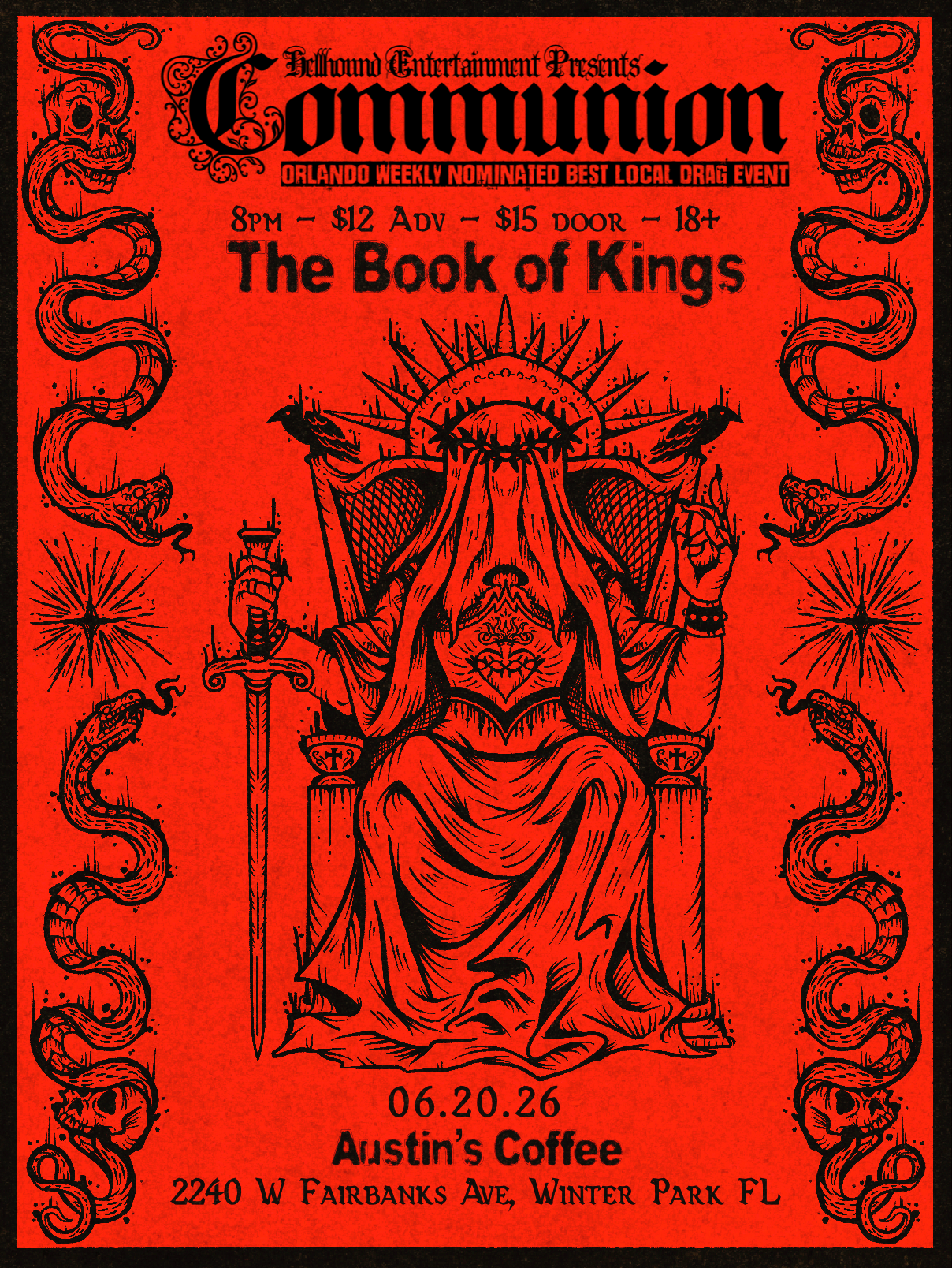 COMMUNION: The Book of Kings flyer