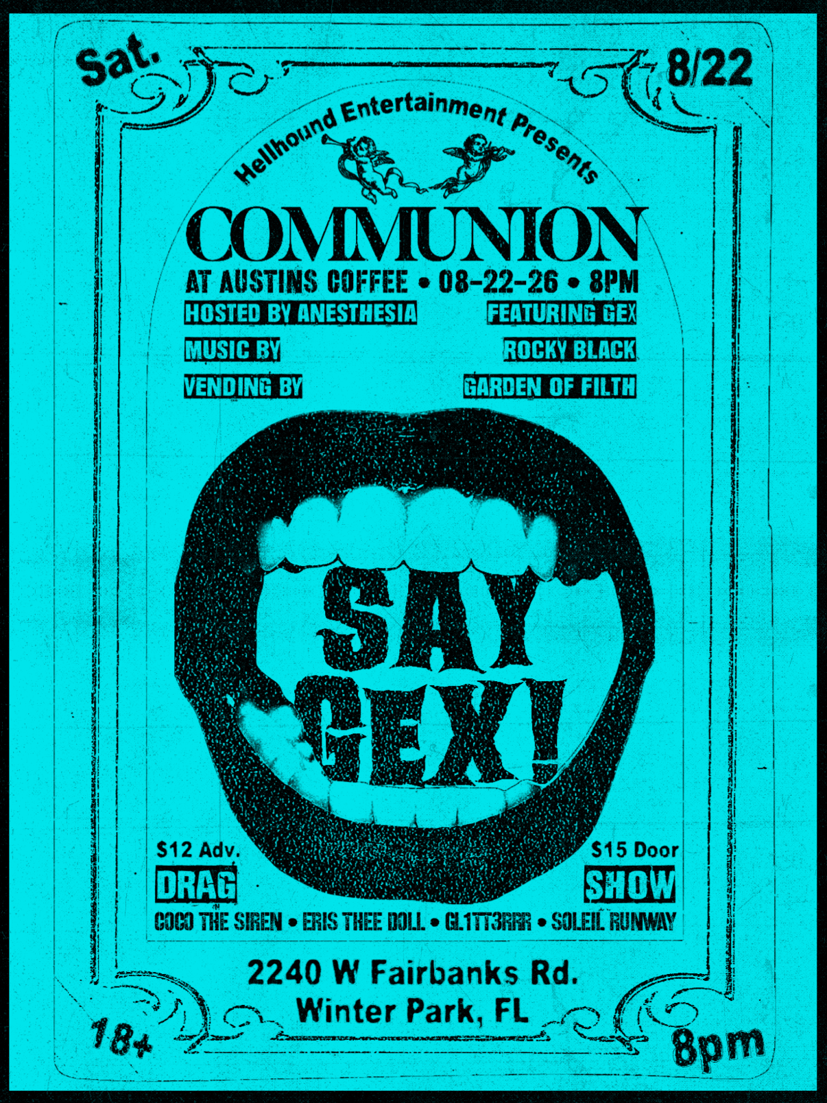 COMMUNION: The Assumption of Gex flyer